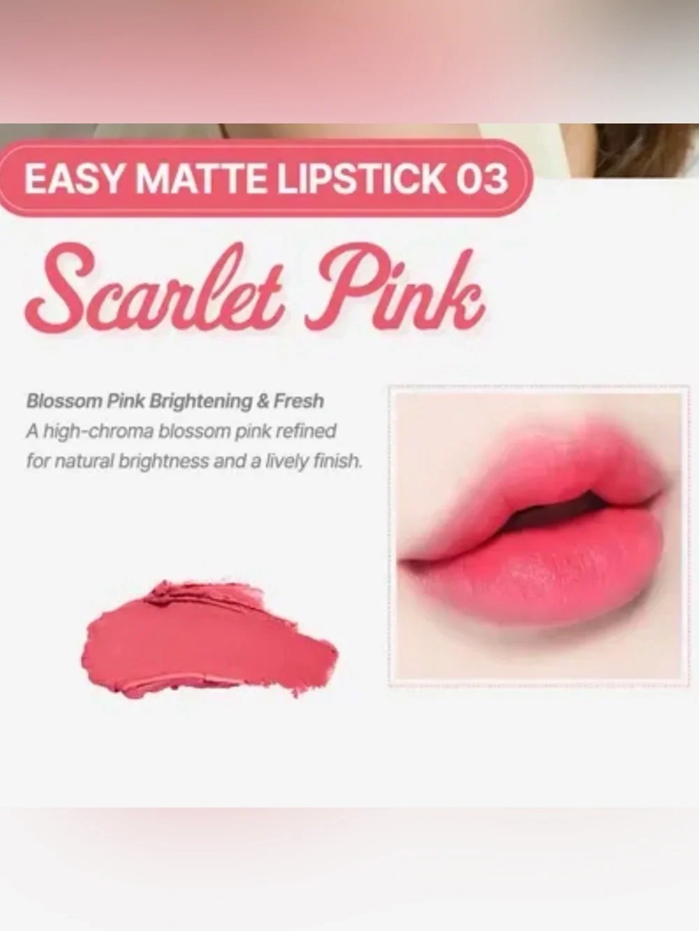 Peach C Creamy Matte Lipstick